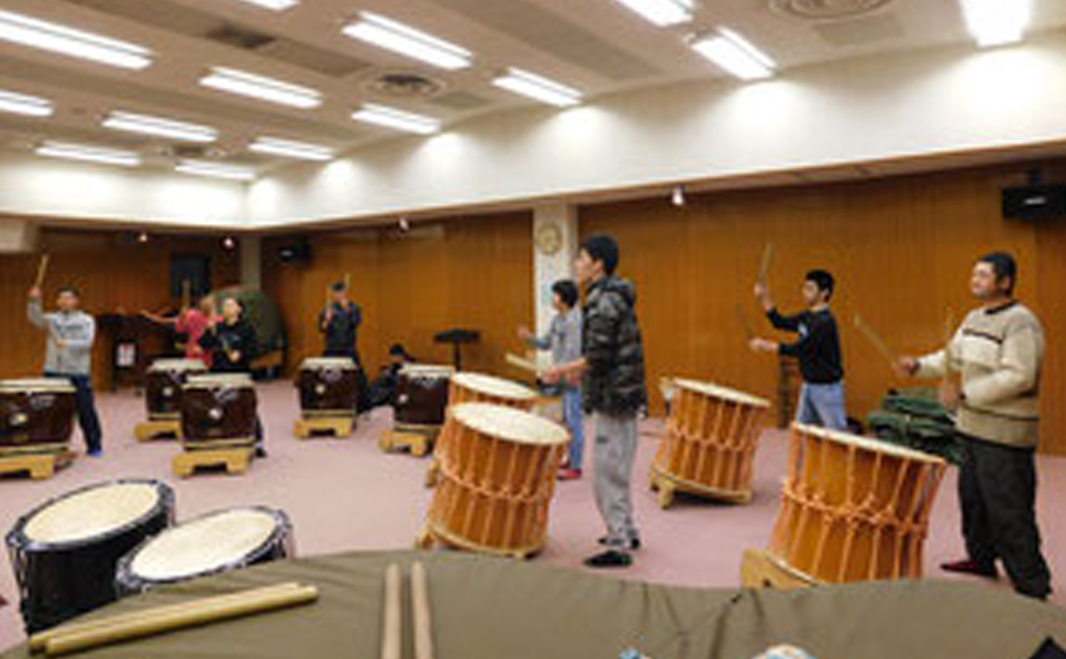 太鼓練習